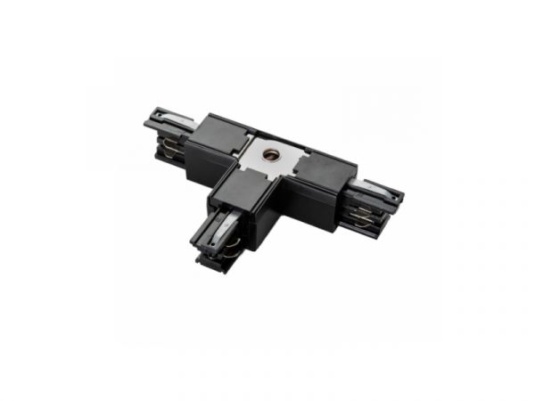 ML 230V Schienensystem T-Verbinder, Erde links, schwarz