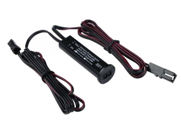 SMART System LED SWITCH IR Bewegungssensor/Lichtsensor Ein/Aus schwarz, Mini-AMP