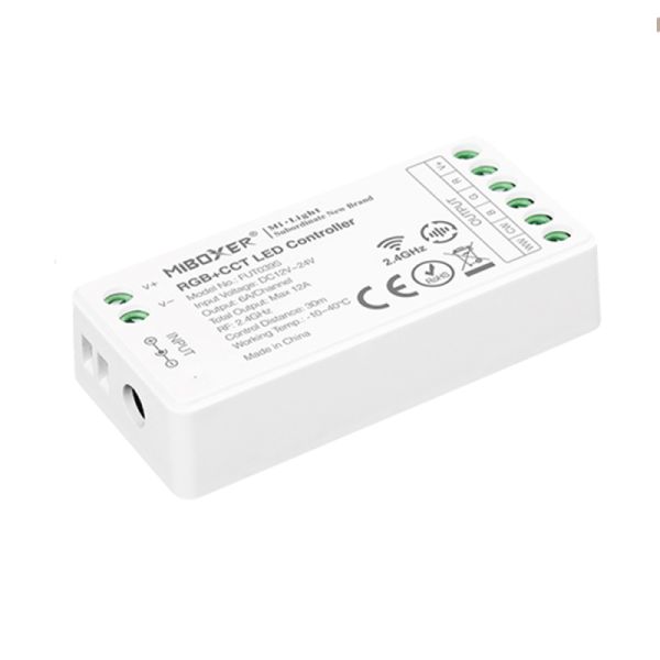 Mini Funk RGB+CCT LED Controller Empfänger zur Steuerung 12-24V max. 12A MiLight