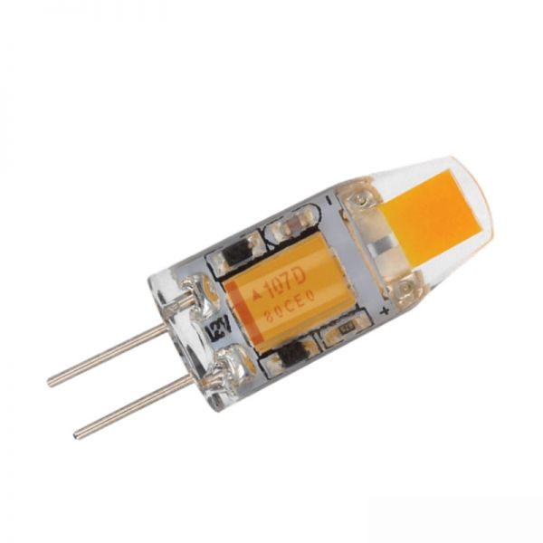 G4 LED Stiftsockel COB Leds 1,5W 120Lm 12V AC/DC 360° warm weiß (2700k)