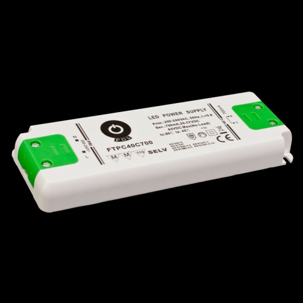 SLIM LED Netzteil/Trafo 1050mA Konstantstrom 20-40W 19-38V (FTPC40C1050) MM