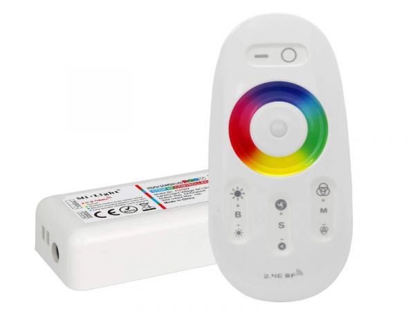 RGBW LED Controller + Fernbedienung 2,4GHz Funk Komplettset 12-24V Miboxer