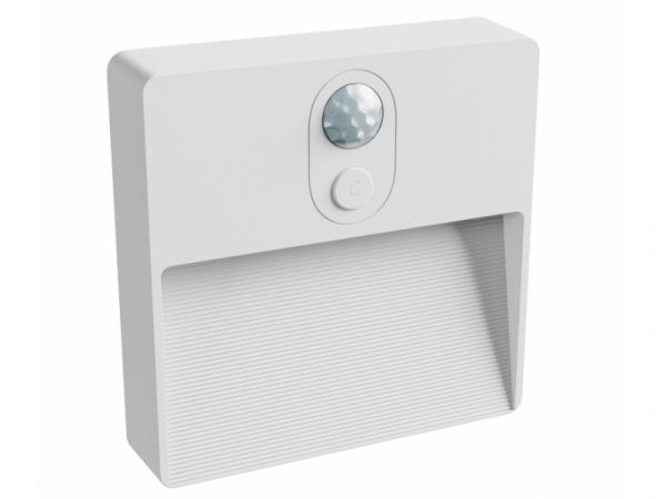 LED Nachtlicht + Bewegungsmelder LUMINA POP RGBW+DIM PIR 500mah USB-C Weiß (2-PACK)