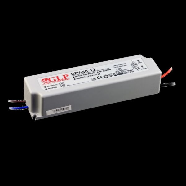 LED Trafo Schaltnetzteil 60W 4A 15V wasserfest GLP (GPV-60-15) IP67