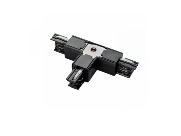 ML 230V Schienensystem T-Verbinder, Erde links, schwarz