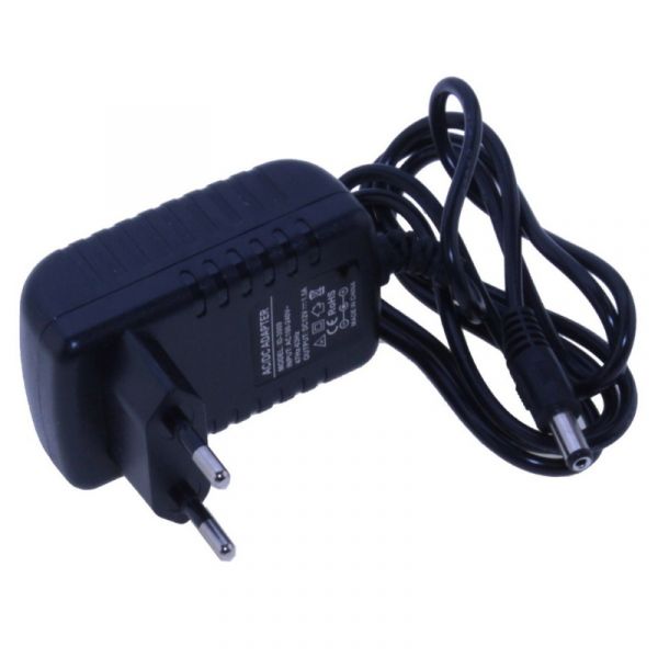 LED Trafo 12V/DC 18W 1.5 A , 230V/AC Trafo Driver, flacher Stecker