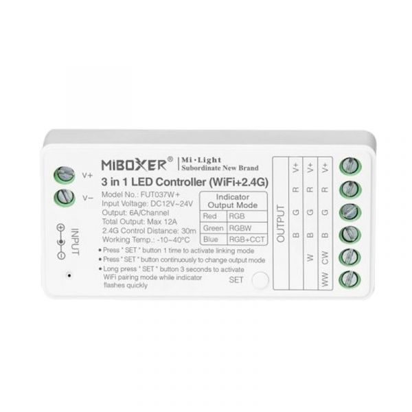 3in1 Funk LED Strip Controller RGB / RGBW / RGB+CCT (WiFi+TUYA+Alexa) Miboxer