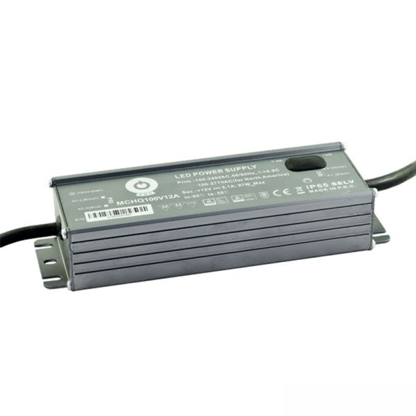 LED Trafo / Netzteil justierbar 10,5-13,5V 100W 8,1A (MCHQ100V12A-SC) MM IP65