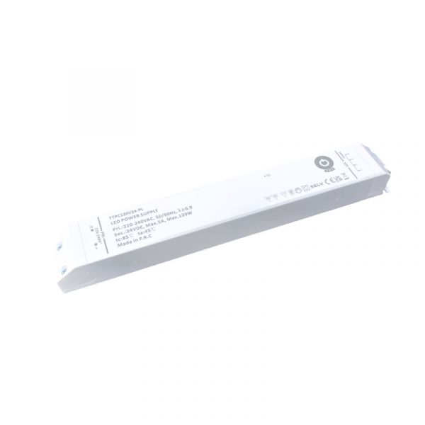 LED Trafo 24V/DC 120W 5A Slim Line Netzteil (FTPC120V24-PL) MM Konstantspannung