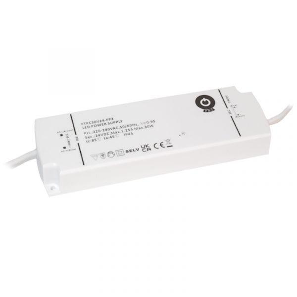 LED Trafo 12V 30W 2,5A Slim Line Schaltnetzteil (FTPC30V12-FP2) Netzteil IP44
