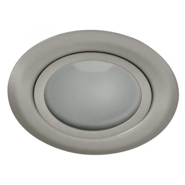Einbaurahmen G4/GY6,35 rund Kanlux "GAVI" 50mm DA, 21mm ET matt chrome
