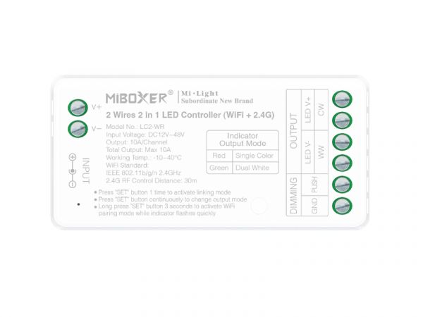 2-Draht 2in1 LED Controller (WiFi+2.4G) MiBoxer