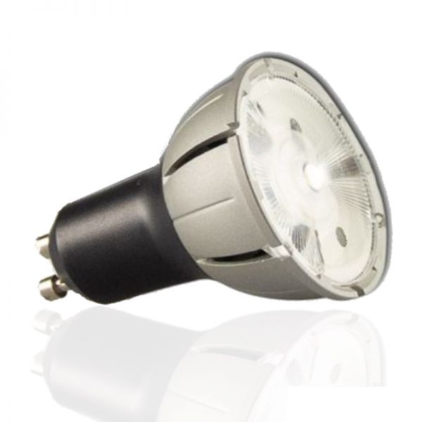 GU10 LED Spot / Strahler 10° Abstrahlwinkel dimmbar 8W 410Lm warm weiß (2700K)