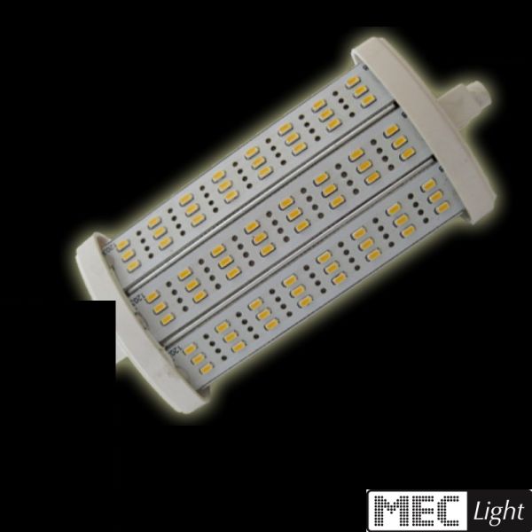 R7s LED Stab Leuchte 72x SMD LEDs 118mm 8W 700Lm warm weiß