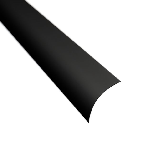 1m Klick Abdeckung für "ECKE-30" in dunkel black / schwarz