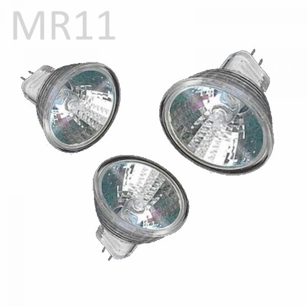 5x MR11/GU4 Halogen Reflektor Spot/Strahler GU4 NV 12V 20W 35W Leuchtmittel 35mm
