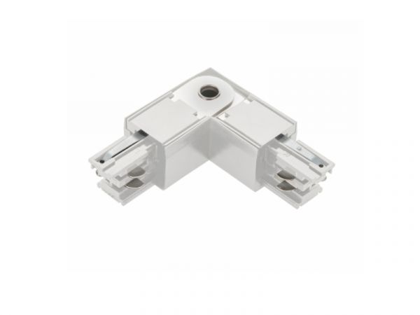 ML 230V Schienensystem L-Verbinder, rechts/ links, weiß