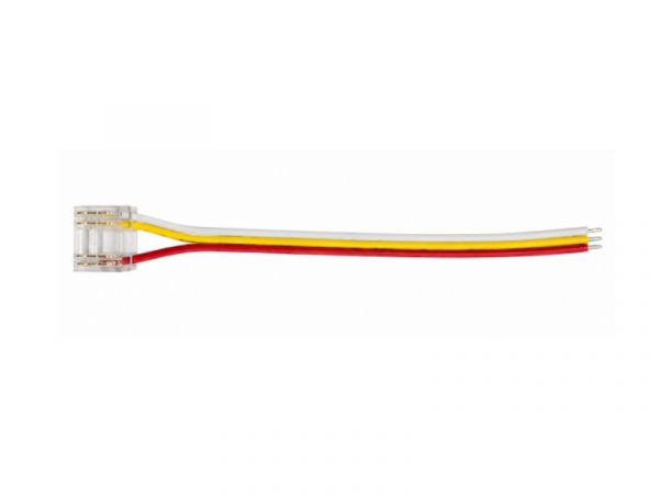 Steckverbinder Anschluss mit 10cm Kabel für 12mm SMD CCT-Streifen
